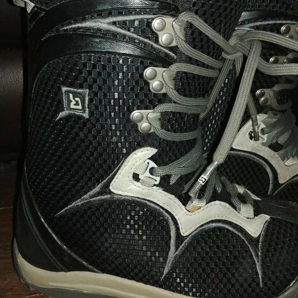 Burton Women's Sapphire Snowboard Boots Black Grey - Picture 4 of 12